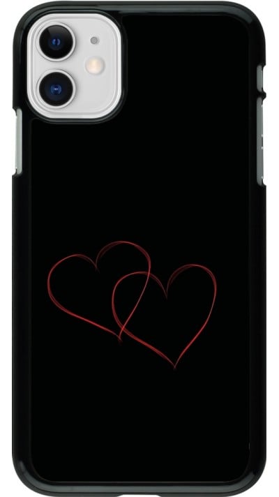 Coque iPhone 11 - Valentine 2023 attached heart