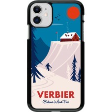 iPhone 11 Case Hülle - Verbier Cabane Mont-Fort