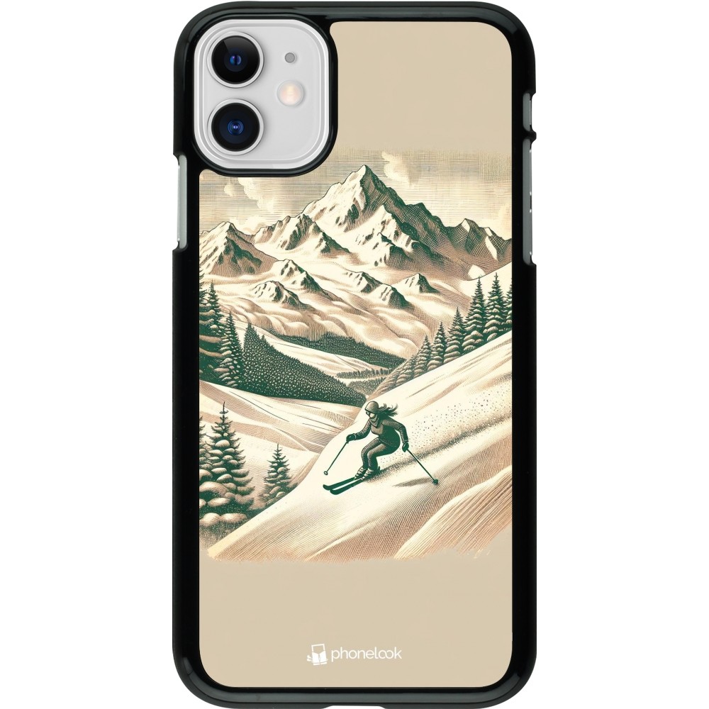 iPhone 11 Case Hülle - Vintage Skiberg