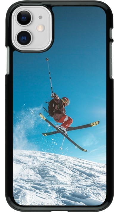 Coque iPhone 11 - Winter 22 Ski Jump