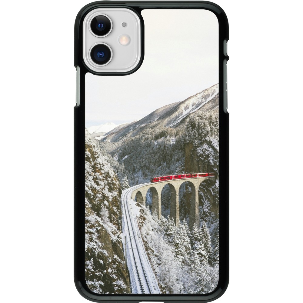 Coque iPhone 11 - Winter 25 Winter polar express