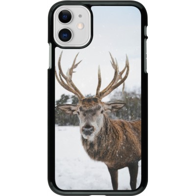 iPhone 11 Case Hülle - Winter 25 Winter reindeer