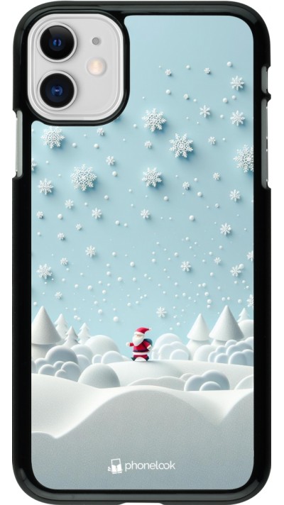 Coque iPhone 11 - Noël 2023 Petit Père Flocon