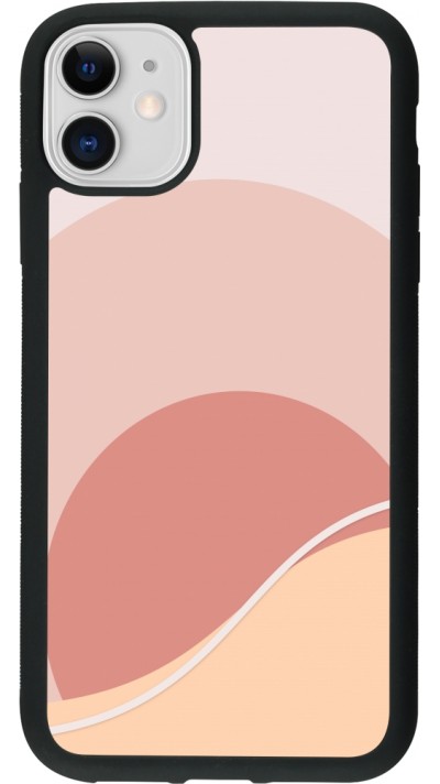 iPhone 11 Case Hülle - Silikon schwarz Autumn 22 abstract sunrise