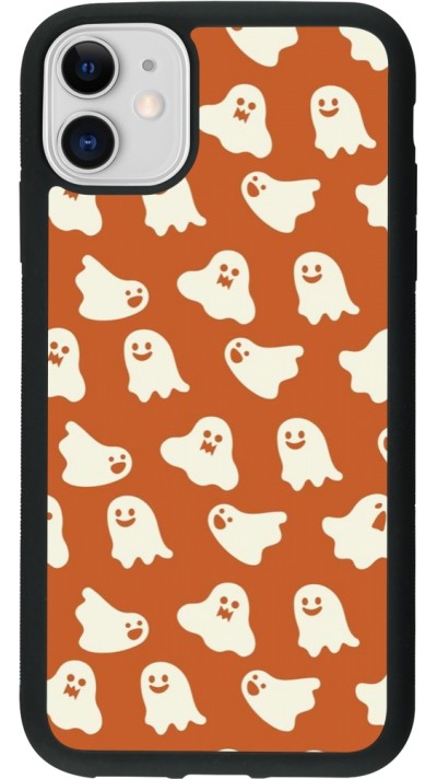 iPhone 11 Case Hülle - Silikon schwarz Autumn 2024 mini ghosts