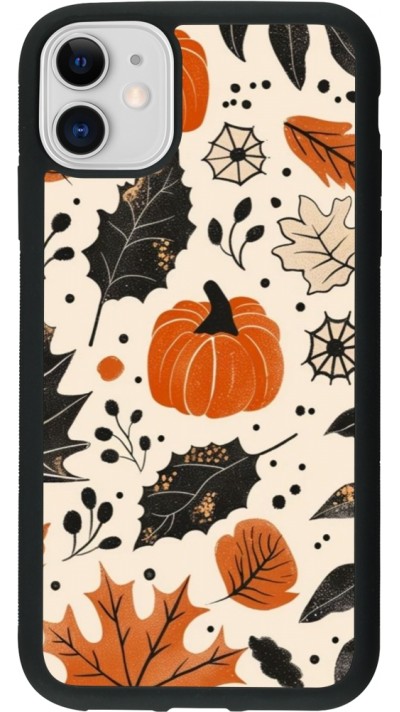 iPhone 11 Case Hülle - Silikon schwarz Autumn 2024 nature