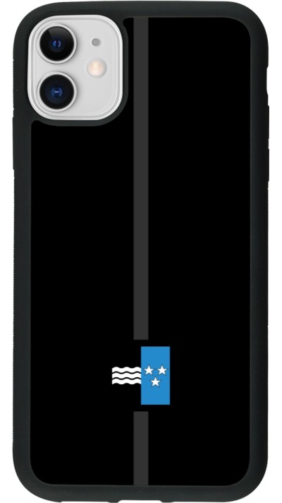 iPhone 11 Case Hülle - Silikon schwarz Kanton AG schwarz