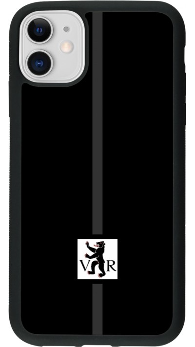 iPhone 11 Case Hülle - Silikon schwarz Kanton AR schwarz