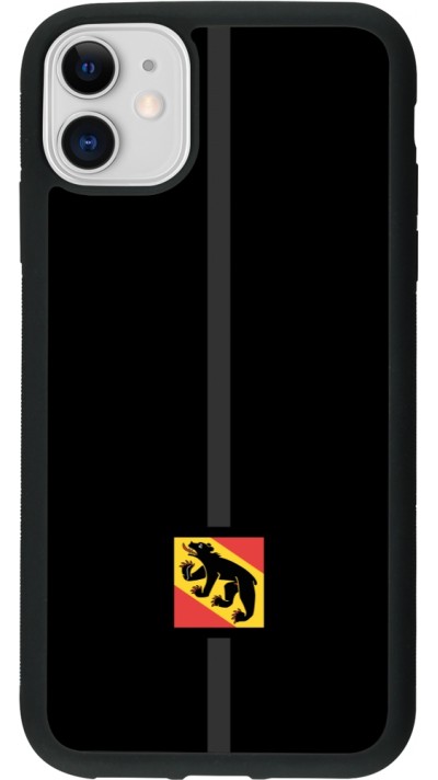 iPhone 11 Case Hülle - Silikon schwarz Kanton BE schwarz