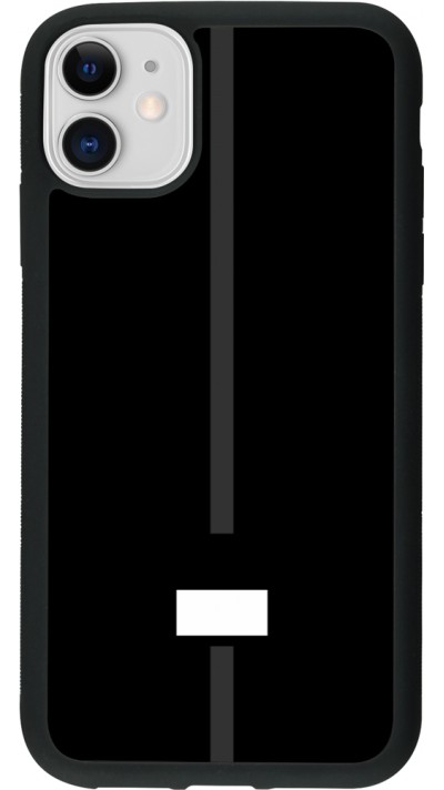 iPhone 11 Case Hülle - Silikon schwarz Kanton FR schwarz