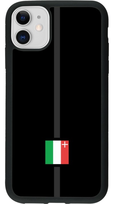 iPhone 11 Case Hülle - Silikon schwarz Kanton NE schwarz