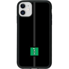 iPhone 11 Case Hülle - Silikon schwarz Kanton SG schwarz