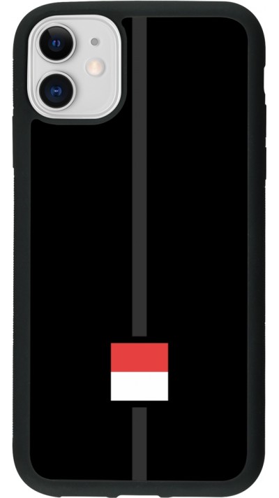 iPhone 11 Case Hülle - Silikon schwarz Kanton SO schwarz