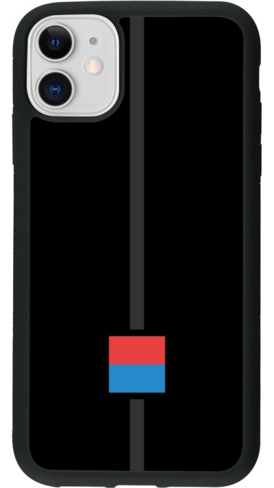 iPhone 11 Case Hülle - Silikon schwarz Kanton TI schwarz