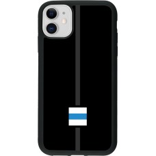iPhone 11 Case Hülle - Silikon schwarz Kanton ZG schwarz