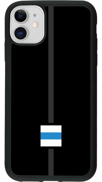 iPhone 11 Case Hülle - Silikon schwarz Kanton ZG schwarz
