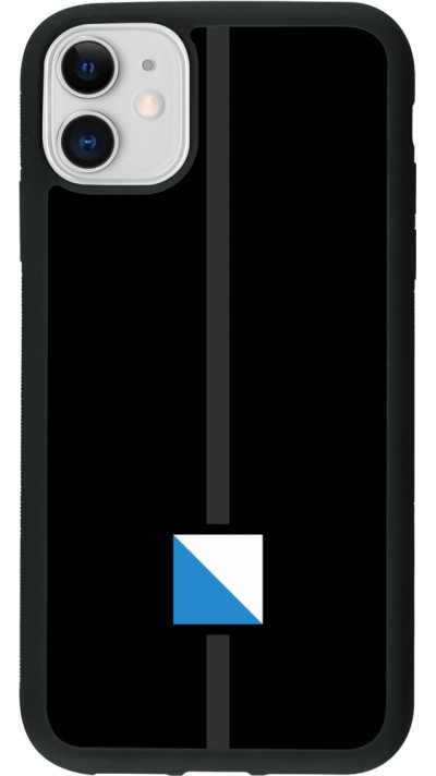 iPhone 11 Case Hülle - Silikon schwarz Kanton ZH schwarz