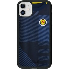 iPhone 11 Case Hülle - Silikon schwarz Schottland personalisierbares Fussballtrikot