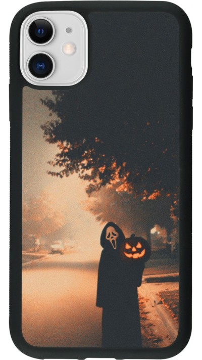 iPhone 11 Case Hülle - Silikon schwarz Halloween 2025 Scream
