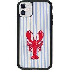 iPhone 11 Case Hülle - Silikon schwarz Red lobster 2026