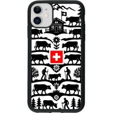 iPhone 11 Case Hülle - Silikon schwarz Poya Schweiz 3