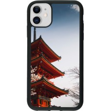 iPhone 11 Case Hülle - Silikon schwarz Spring 23 Japan