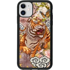 iPhone 11 Case Hülle - Silikon schwarz Spring 23 japanese tiger