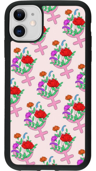 Coque iPhone 11 - Silicone rigide noir Womens day 2026 7