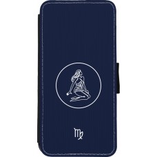 iPhone 11 Case Hülle - Wallet schwarz Astrologie Jungfrau