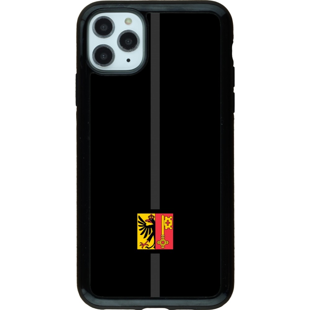 Coque iPhone 11 Pro Max - Hybrid Armor noir Canton GE noir