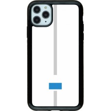 iPhone 11 Pro Max Case Hülle - Hybrid Armor schwarz Kanton LU weiss