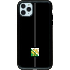 Coque iPhone 11 Pro Max - Hybrid Armor noir Canton TG noir