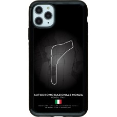 Coque iPhone 11 Pro Max - Hybrid Armor noir F1 Track 2025 Italy