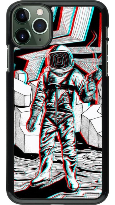 Hülle iPhone 11 Pro Max - Anaglyph Astronaut