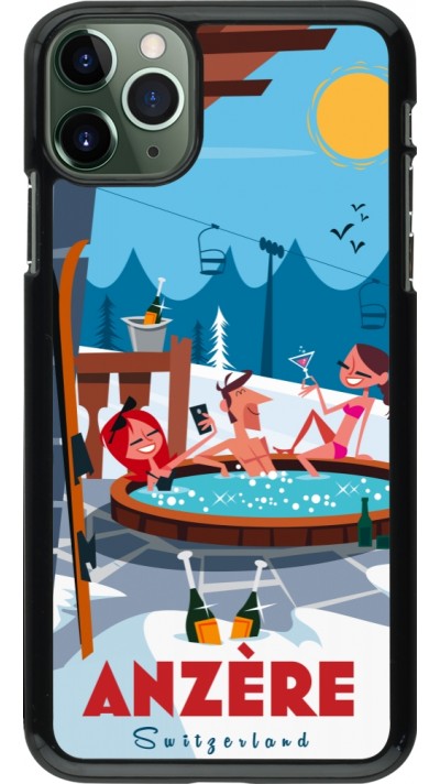 Coque iPhone 11 Pro Max - Anzère Mountain Jacuzzi