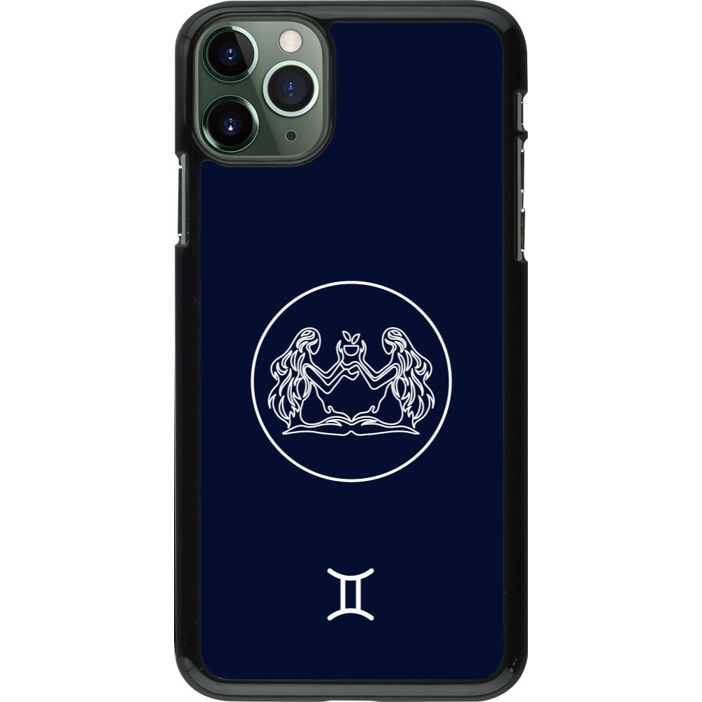Coque iPhone 11 Pro Max - Astrologie Gémeaux