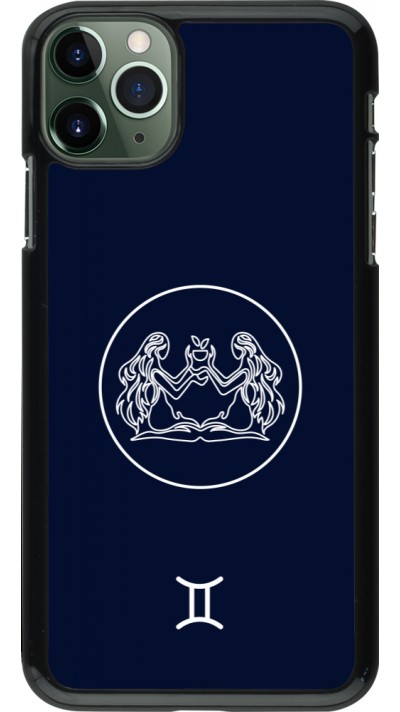 Coque iPhone 11 Pro Max - Astrologie Gémeaux