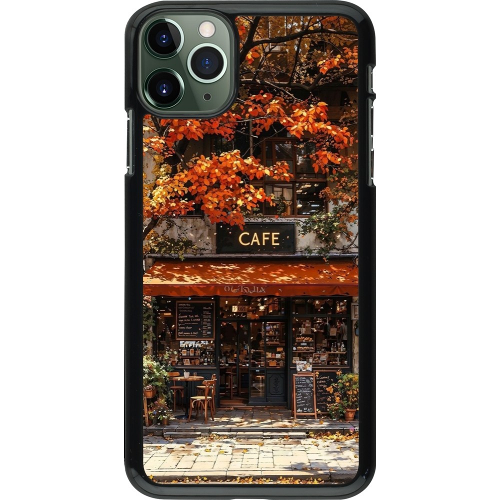 Coque iPhone 11 Pro Max - Autumn 25 Coffee shop