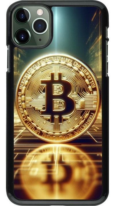 iPhone 11 Pro Max Case Hülle - Bitcoin Stehen