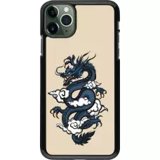 iPhone 11 Pro Max Case Hülle - Blue Dragon Tattoo