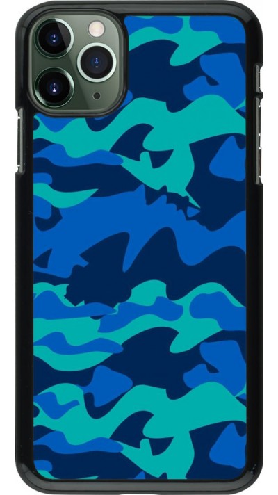 Coque iPhone 11 Pro Max - Camo Blue