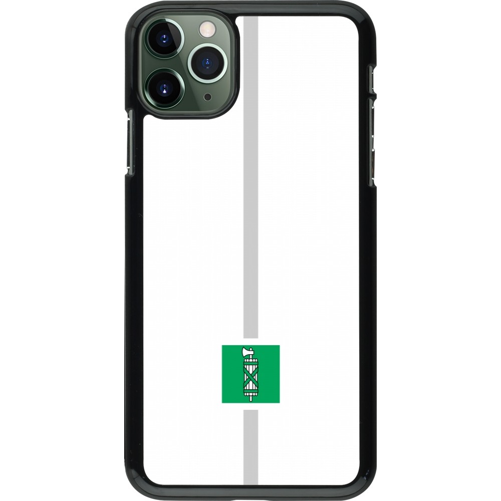 Coque iPhone 11 Pro Max - Canton SG blanc