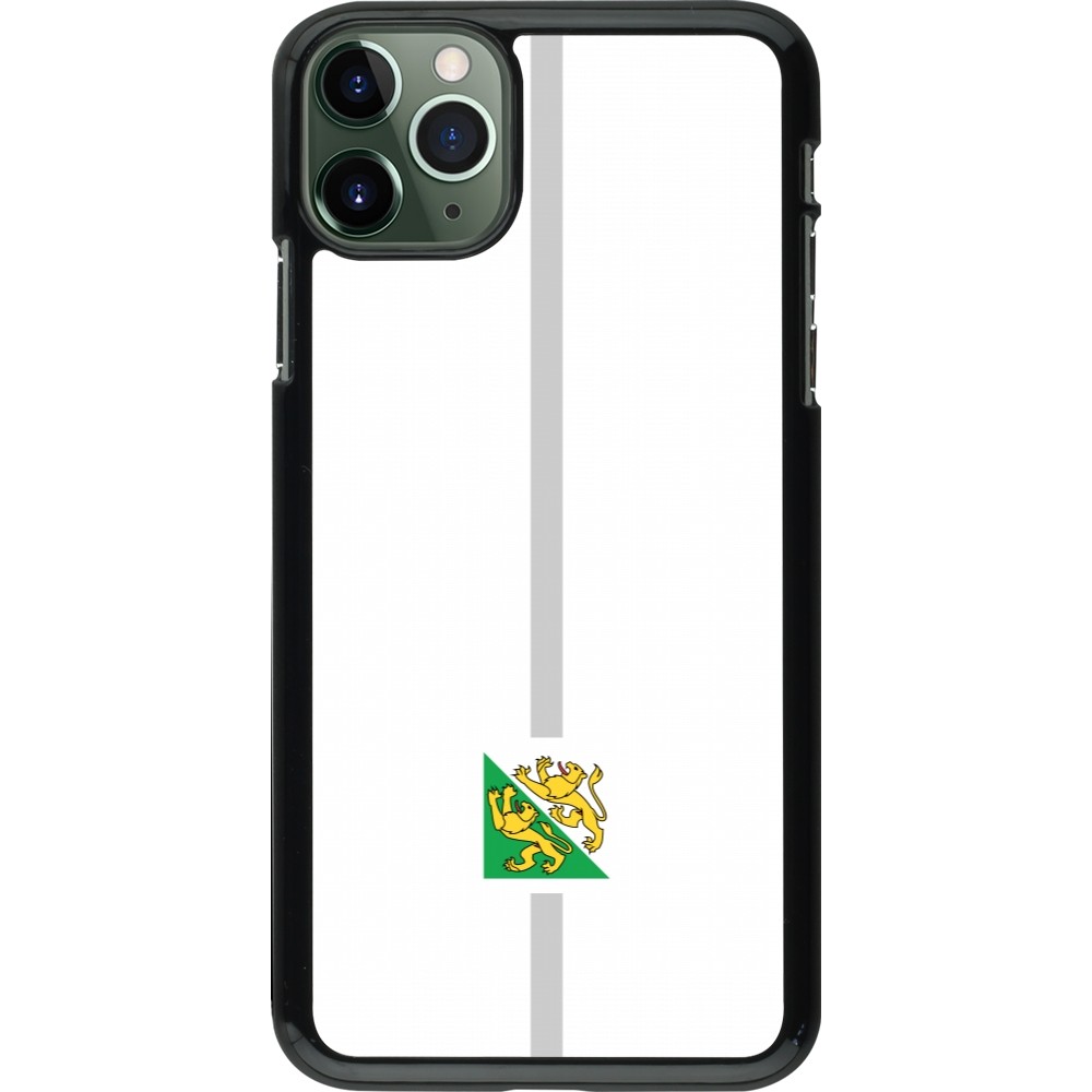 Coque iPhone 11 Pro Max - Canton TG blanc