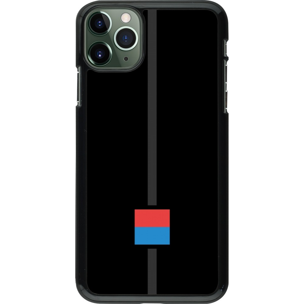 iPhone 11 Pro Max Case Hülle - Kanton TI schwarz