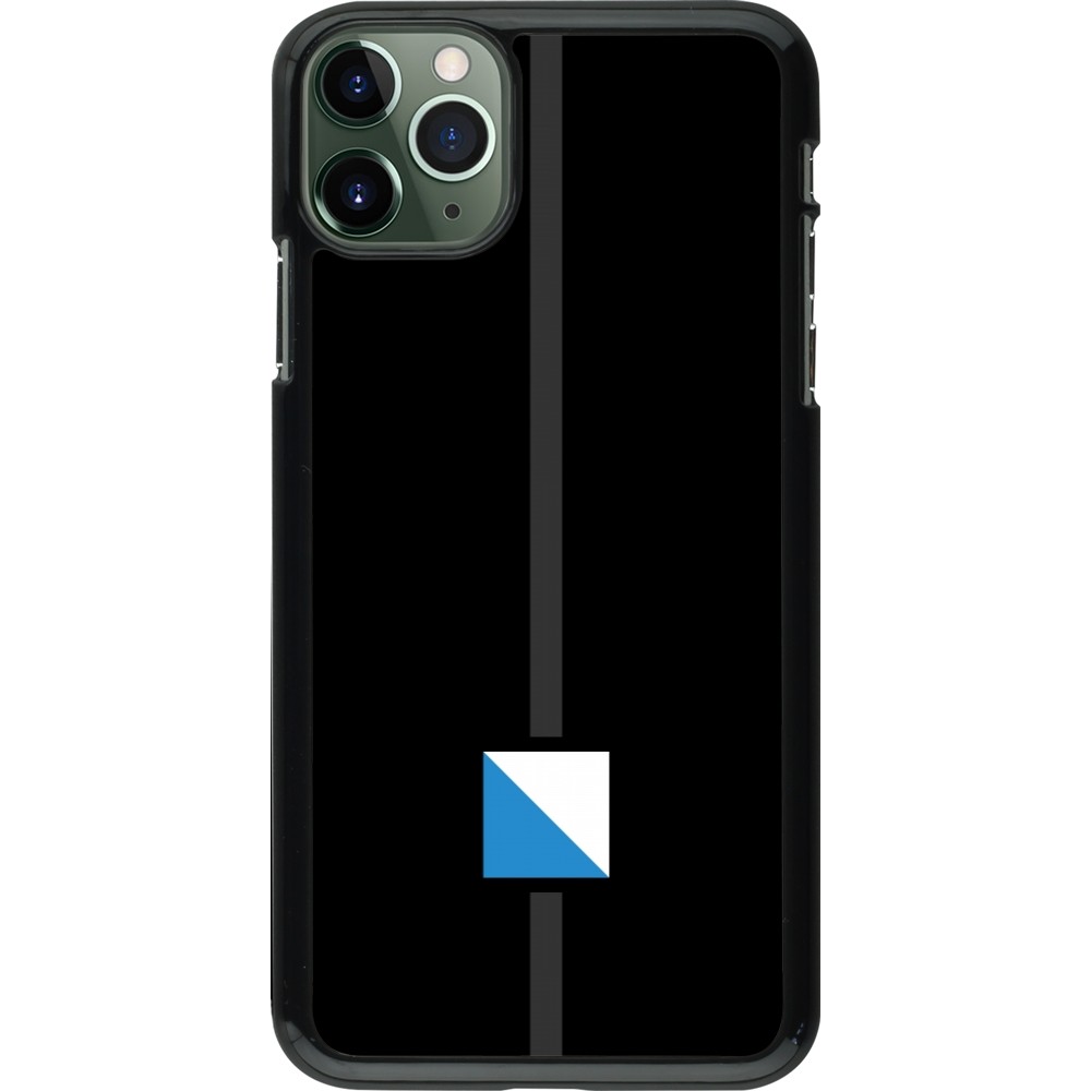 Coque iPhone 11 Pro Max - Canton ZH noir