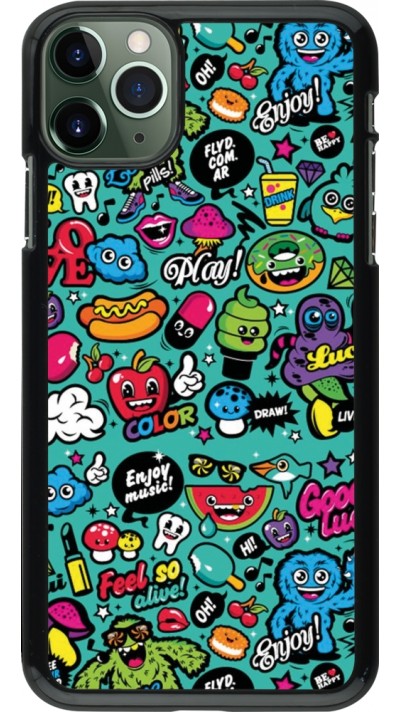 iPhone 11 Pro Max Case Hülle - Cartoons old school