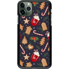 iPhone 11 Pro Max Case Hülle - Christmas 25 Pattern Gingerbread House