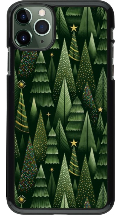 Coque iPhone 11 Pro Max - Christmas 25 Pattern Xmas Tree