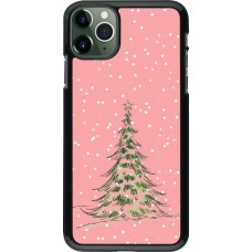 iPhone 11 Pro Max Case Hülle - Christmas 25 Pink Tree
