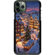 iPhone 11 Pro Max Case Hülle - Christmas 25 Xmas Village